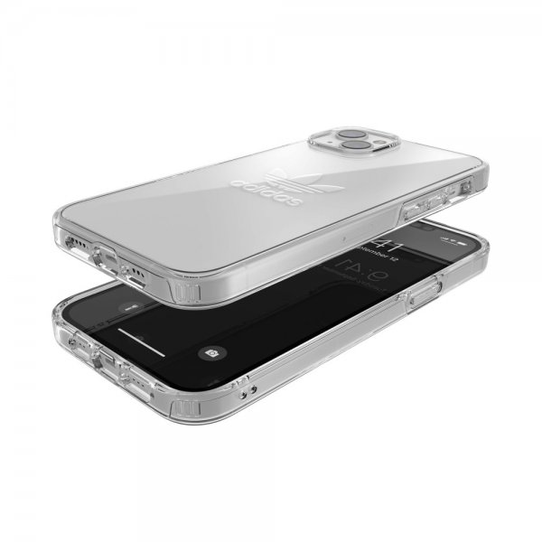 Adidas iPhone 14 Plus Deksel Protective Clear Case Transparent