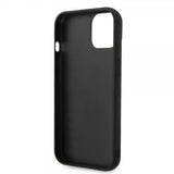 Karl Lagerfeld iPhone 14 Plus Deksel Quilted Nylon Puffy Case Ikonik Pin Svart