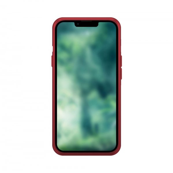 Xqisit iPhone 14 Plus Deksel Silicone Case Rød