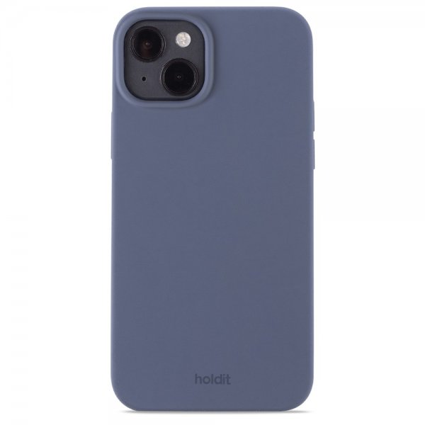 holdit iPhone 14 Plus Deksel Silikon Pacific Blue