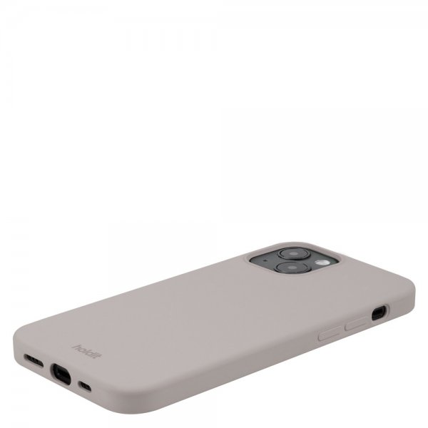 holdit iPhone 14 Plus Deksel Silikon Taupe