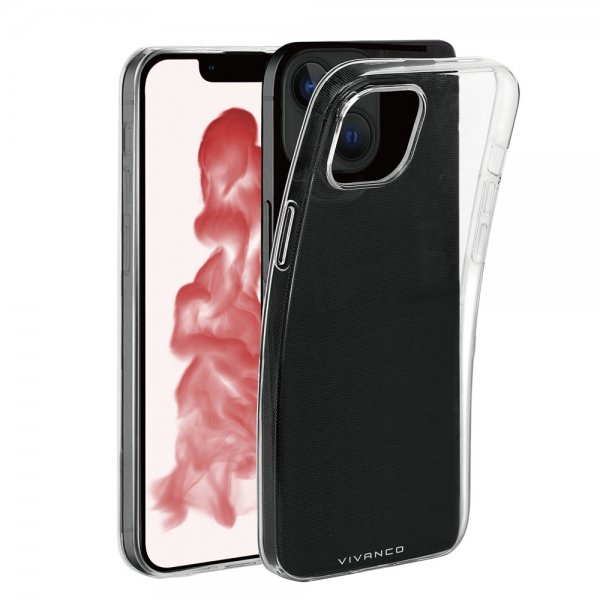 Vivanco iPhone 14 Plus Deksel Slim TPU Transparent