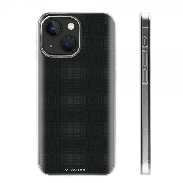 Vivanco iPhone 14 Plus Deksel Slim TPU Transparent