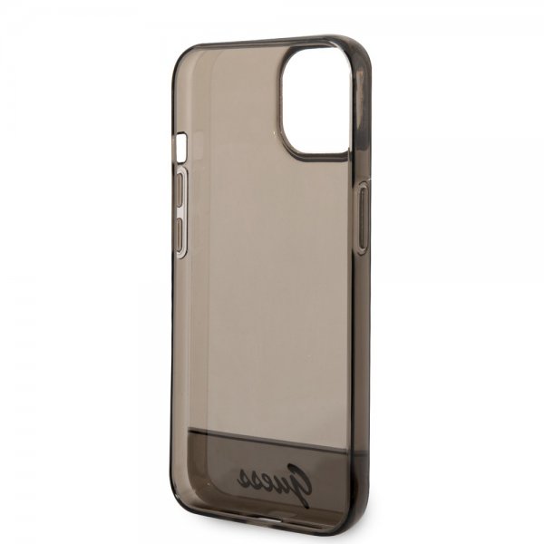 Guess iPhone 14 Plus Deksel Translucent Svart