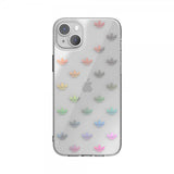 Adidas iPhone 14 Plus Deksel Trefoil Clear Case Transparent