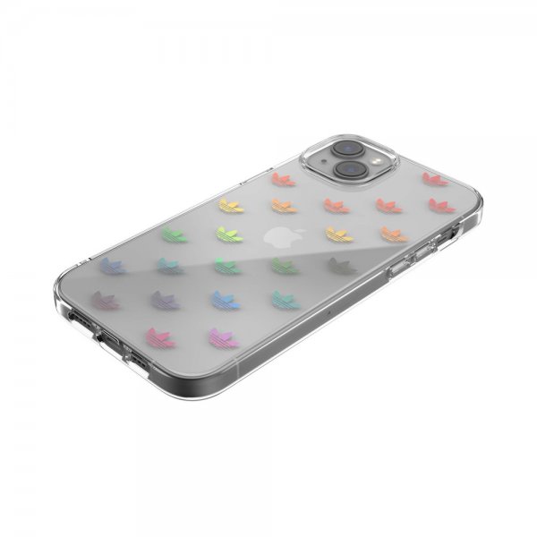 Adidas iPhone 14 Plus Deksel Trefoil Clear Case Transparent