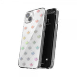 Adidas iPhone 14 Plus Deksel Trefoil Clear Case Transparent