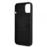 BMW iPhone 14 Plus Deksel Tricolor Line & Logo Svart