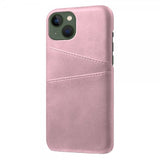 iPhone 14 Plus Deksel To Kortlommer Rosegull