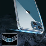 Rvelon iPhone 14 Plus Deksel Støtsikker Transparent