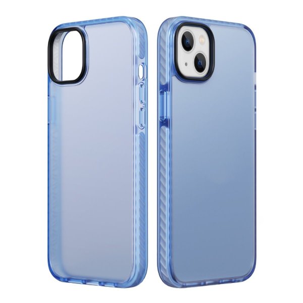 iPhone 14 Plus Deksel Støtsikker TPU Blå