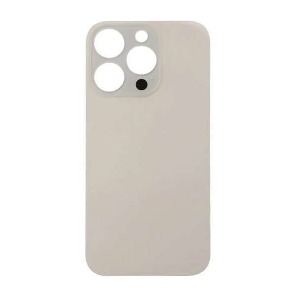 iPhone 14 Pro bakglass med selvklebende teip - gull