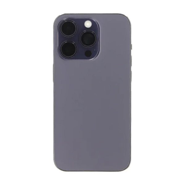 iPhone 14 Pro Bakside med Komplett Ramme OEM - Lilla