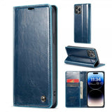 CaseMe iPhone 14 Pro Etui 003 Series Petrol