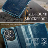 CaseMe iPhone 14 Pro Etui 003 Series Petrol