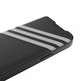 Adidas iPhone 14 Pro Etui 3 Stripes Booklet Case Svart Hvit
