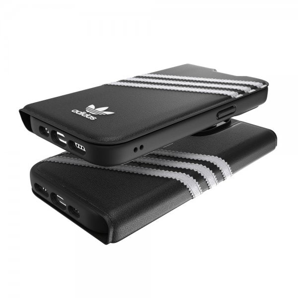 Adidas iPhone 14 Pro Etui 3 Stripes Booklet Case Svart Hvit