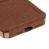 X-Level iPhone 14 Pro Etui Journey Series Brun