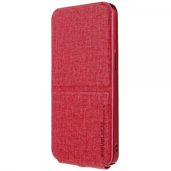 X-Level iPhone 14 Pro Etui Journey Series Rød