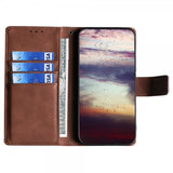 iPhone 14 Pro Etui Krokodillemønster Brun