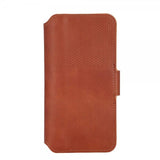 Krusell iPhone 14 Pro Etui Leather PhoneWallet Cognac