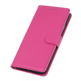 iPhone 14 Pro Etui Litchi Magenta