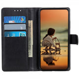 iPhone 14 Pro Etui Litchi Svart