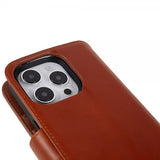 Nordic Covers iPhone 14 Pro Etui MagLeather Maple Brown