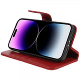 Nordic Covers iPhone 14 Pro Etui MagLeather Poppy Red