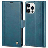 Lc.Imeeke iPhone 14 Pro Etui med Kortlomme Blå