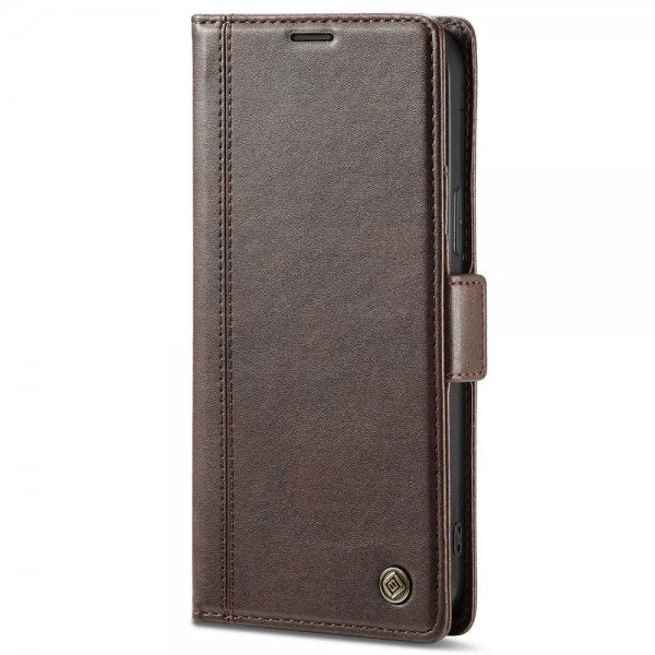 Lc.Imeeke iPhone 14 Pro Etui med Kortlomme Brun
