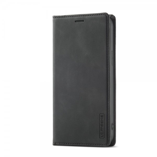 Lc.Imeeke iPhone 14 Pro Etui med Kortlomme flipp Svart