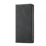 Lc.Imeeke iPhone 14 Pro Etui med Kortlomme flipp Svart