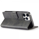 Lc.Imeeke iPhone 14 Pro Etui med Kortlomme stativfunksjon Svart