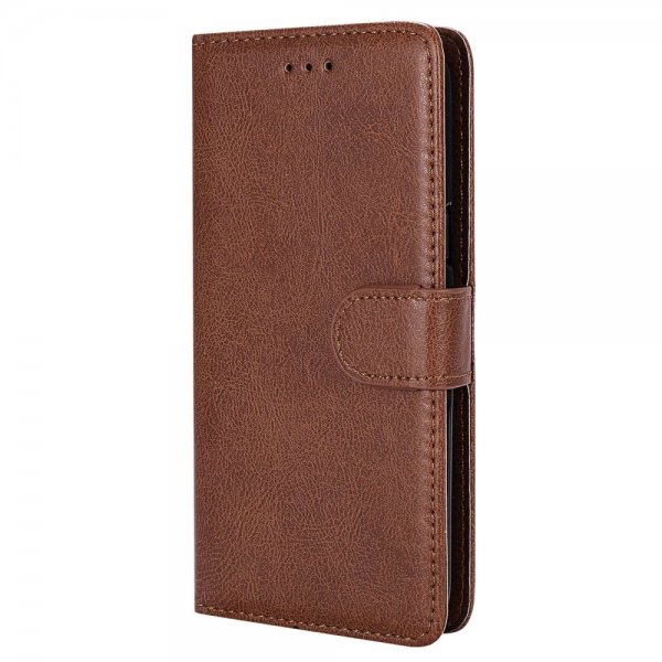 iPhone 14 Pro Etui Avtagbart Deksel KT Leather Series-3 Brun
