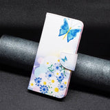 iPhone 14 Pro Etui Motiv Sommerfugler Og Blomster