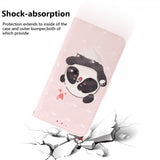 iPhone 14 Pro Etui Motiv Panda Hjerter