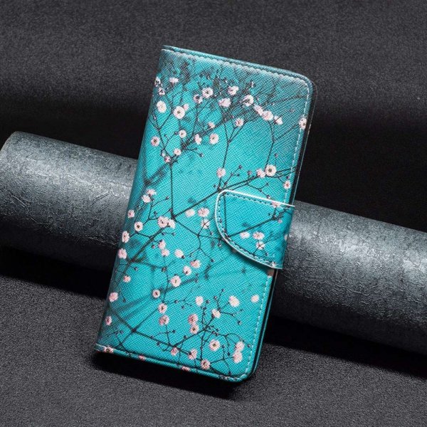 iPhone 14 Pro Etui Motiv Plomme blomstrer