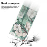 iPhone 14 Pro Etui Motiv Hvit Blomster