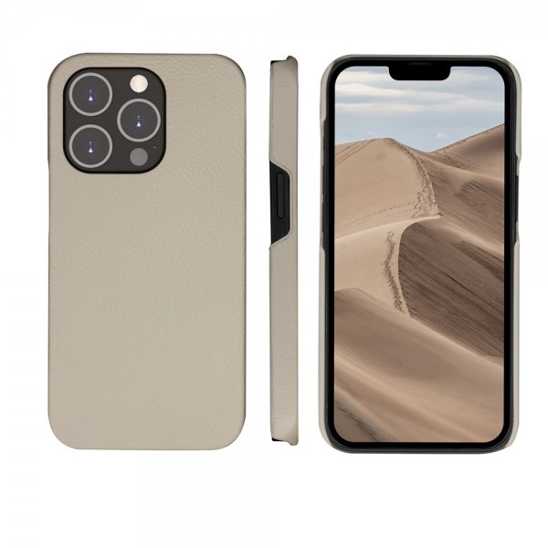 dbramante1928 iPhone 14 Pro Etui New York Sand Dune