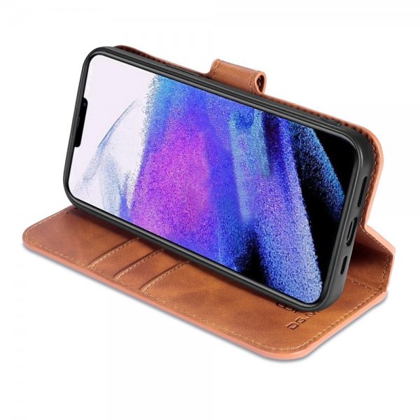 Dg.Ming iPhone 14 Pro Etui Retro Brun