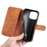 Dg.Ming iPhone 14 Pro Etui Retro Brun