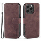 Dg.Ming iPhone 14 Pro Etui Retro Kaffe