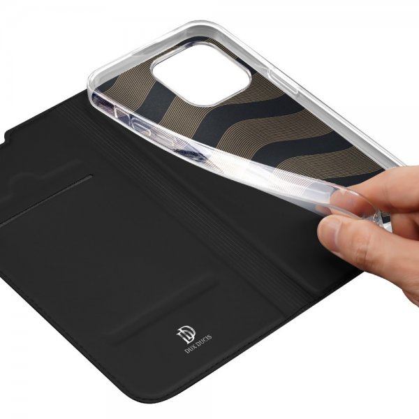 Dux Ducis iPhone 14 Pro Etui Skin Pro Series Svart
