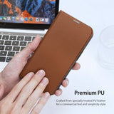 Dux Ducis iPhone 14 Pro Etui Skin X2 Series Brun