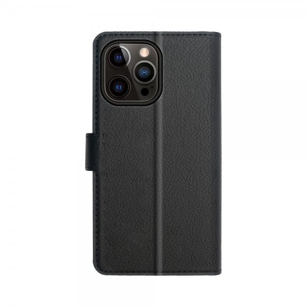 Xqisit iPhone 14 Pro Etui Slim Wallet Selection Svart