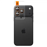 Spigen iPhone 14/15/16/17 Pro & Pro Max Kamerabeskytter GLAS.tR EZ Fit Optik Pro 2-pakning Oransje