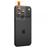 Spigen iPhone 14/15/16/17 Pro & Pro Max Kamerabeskytter GLAS.tR EZ Fit Optik Pro 2-pakning Oransje