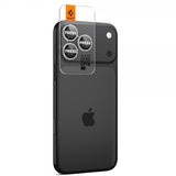 Spigen iPhone 14/15/16/17 Pro & Pro Max Kamerabeskytter GLAS.tR EZ Fit Optik Pro 2-pakning Sølv