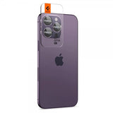 Spigen iPhone 14 Pro/iPhone 14 Pro Max Kamerabeskytter GLAS.tR EZ Fit Optik Pro Deep Purple 2-pakning